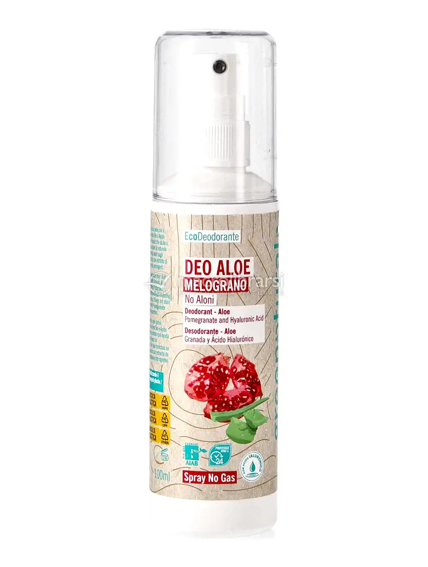 "Deo Aloe" Deodorante Spray No Aloni -  Aloe e Acido Ialuronico