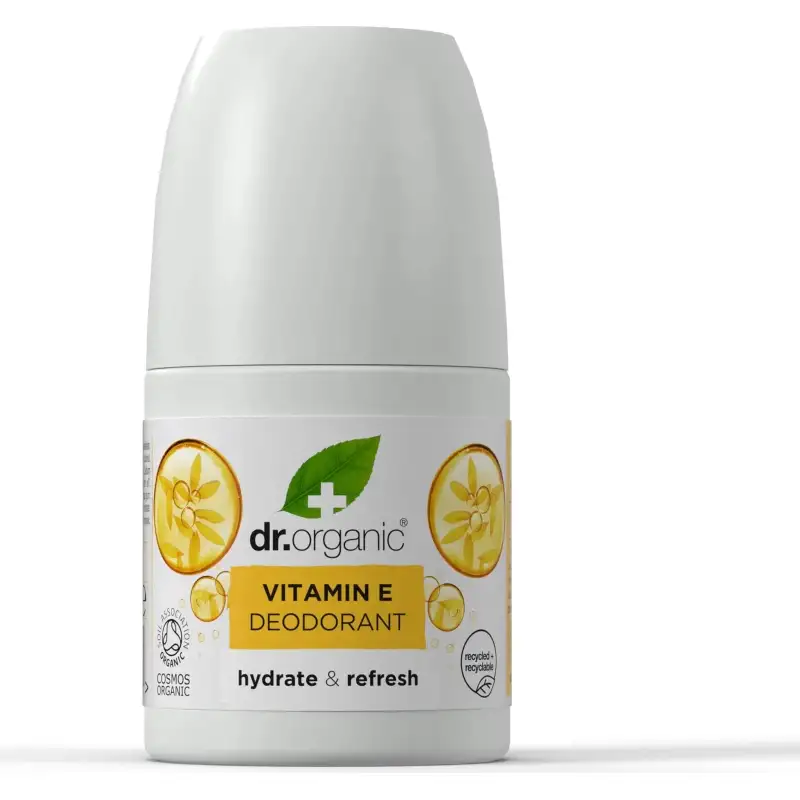 Dr. organic Vitamin e - deodorante roll-on 50 ml