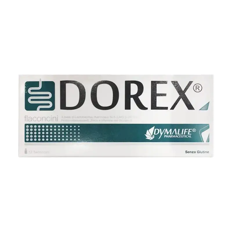 Dorex 12 flaconcini - integratore per la flora intestinale