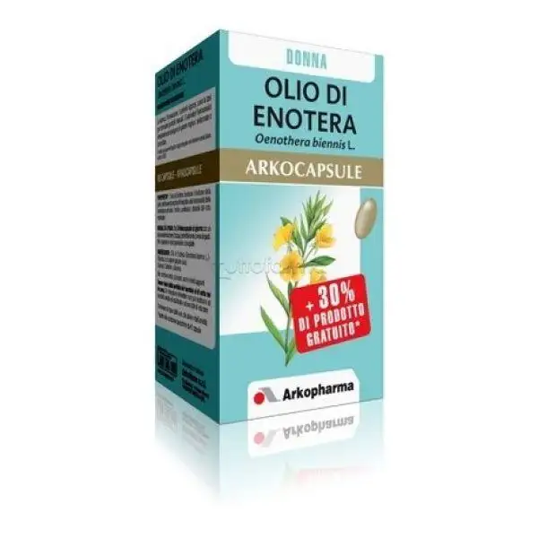 Arkocapsule Olio Enotera Integratore Ciclo Mestruale 60 Capsule