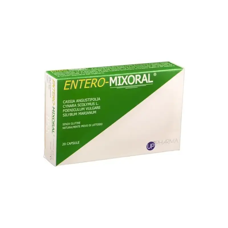 Entero-mixoral 20 capsule - integratore per la stitichezza