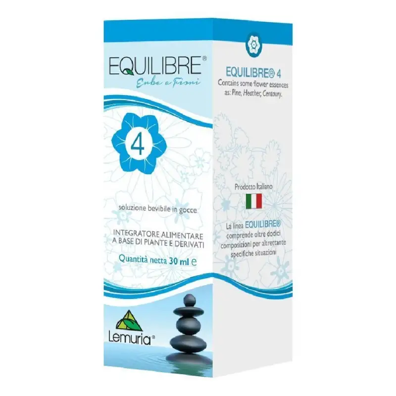 Equilibre 4 - integratore per il tono dell'umore gocce 30 ml
