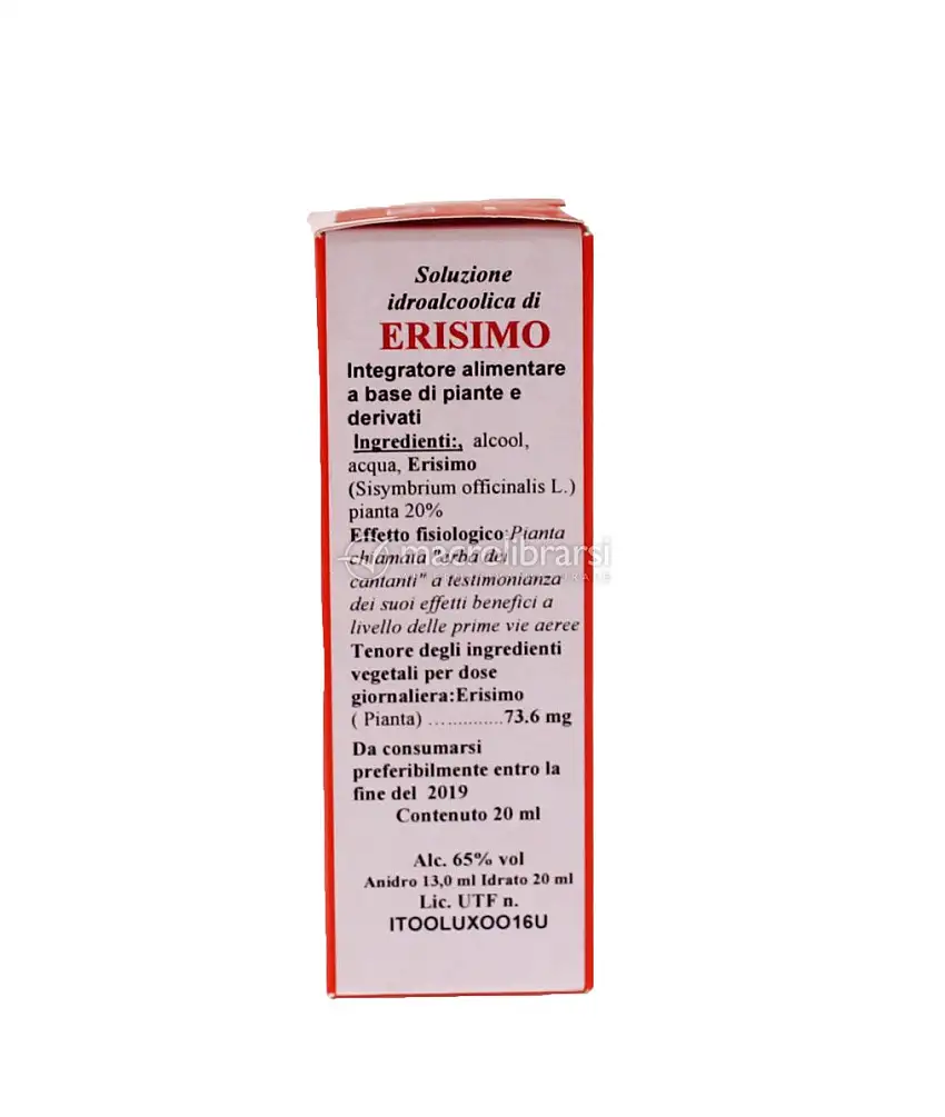Erisimo TS 7 - Estratto Idroalcolico