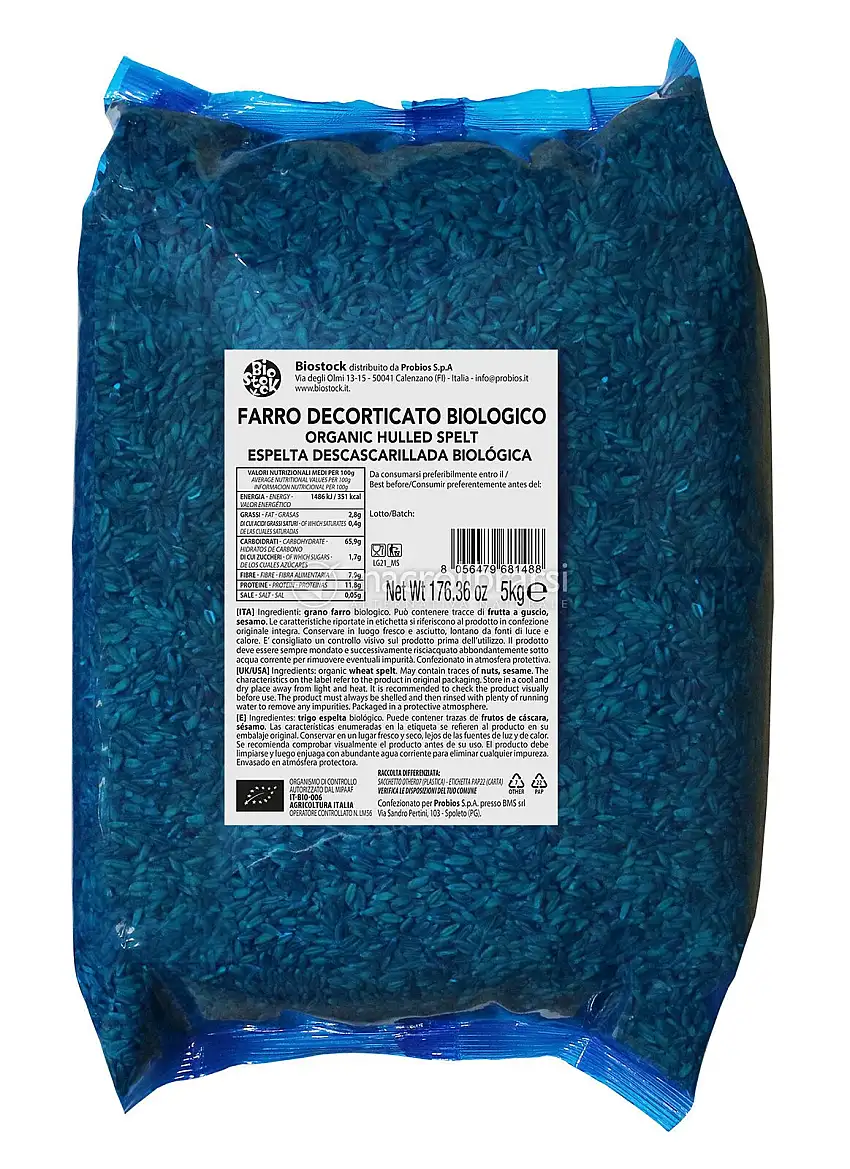 Farro Decorticato Biologico