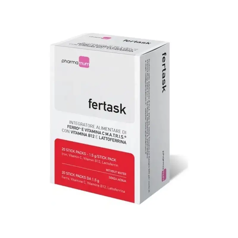 Fertask 20 stickpack - integratore di vitamine e minerali