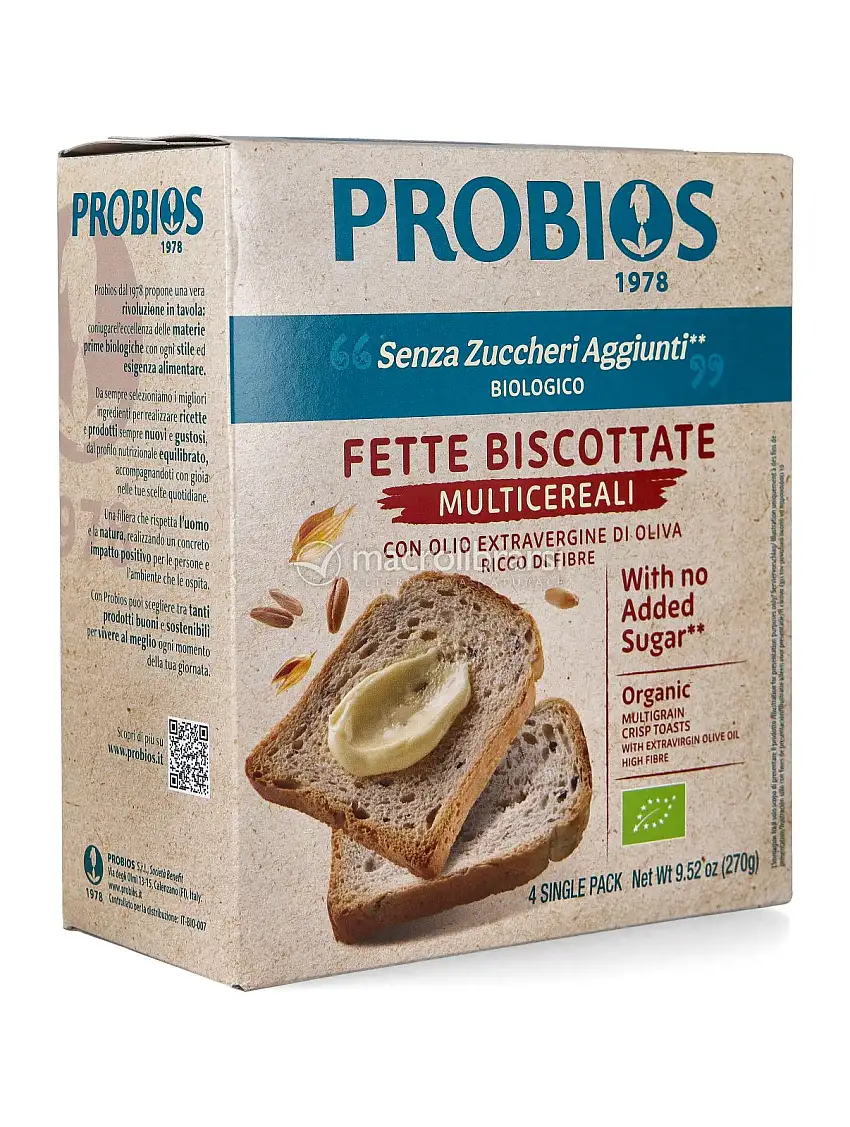 Fette Biscottate Multicereali Biologiche