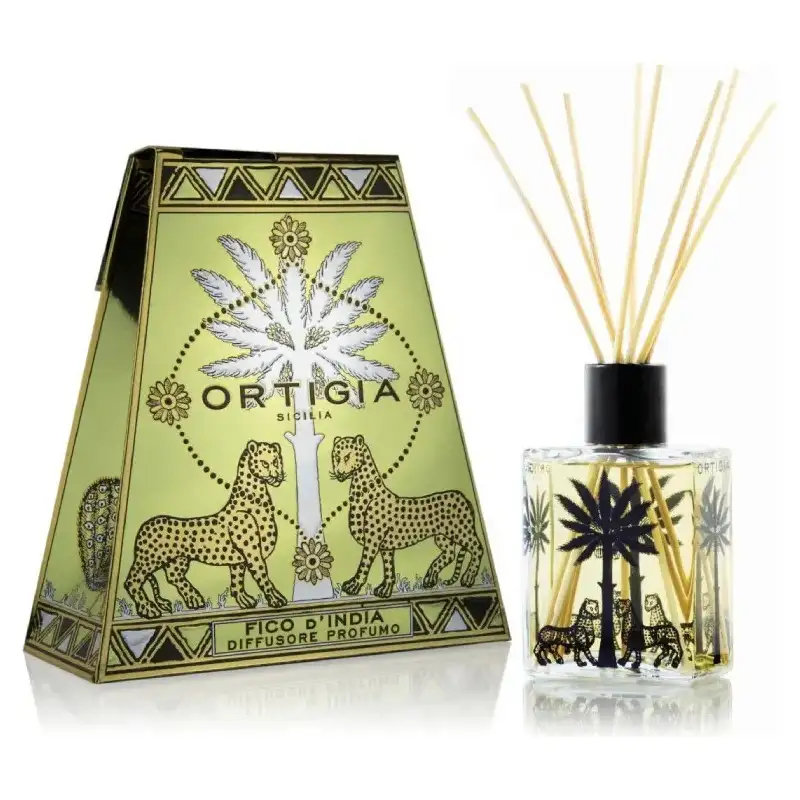 Ortigia Fico d'india - diffusore aromatico con bastoncini 200 ml