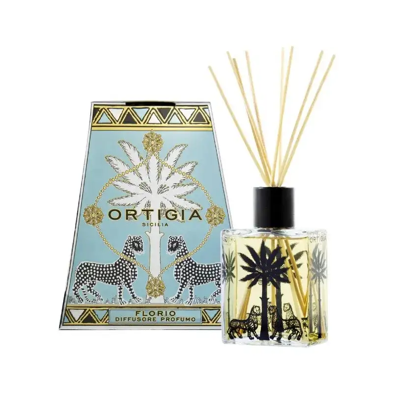Ortigia Florio - diffusore aromatico con bastoncini 200 ml