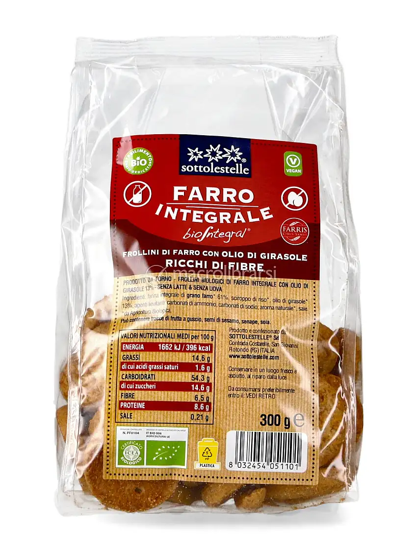 Frollini di Farro Integrale