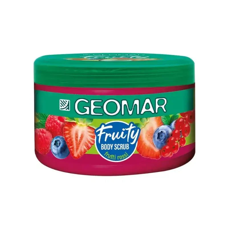 Geomar Fruity - body scrub ai frutti rossi 300 g