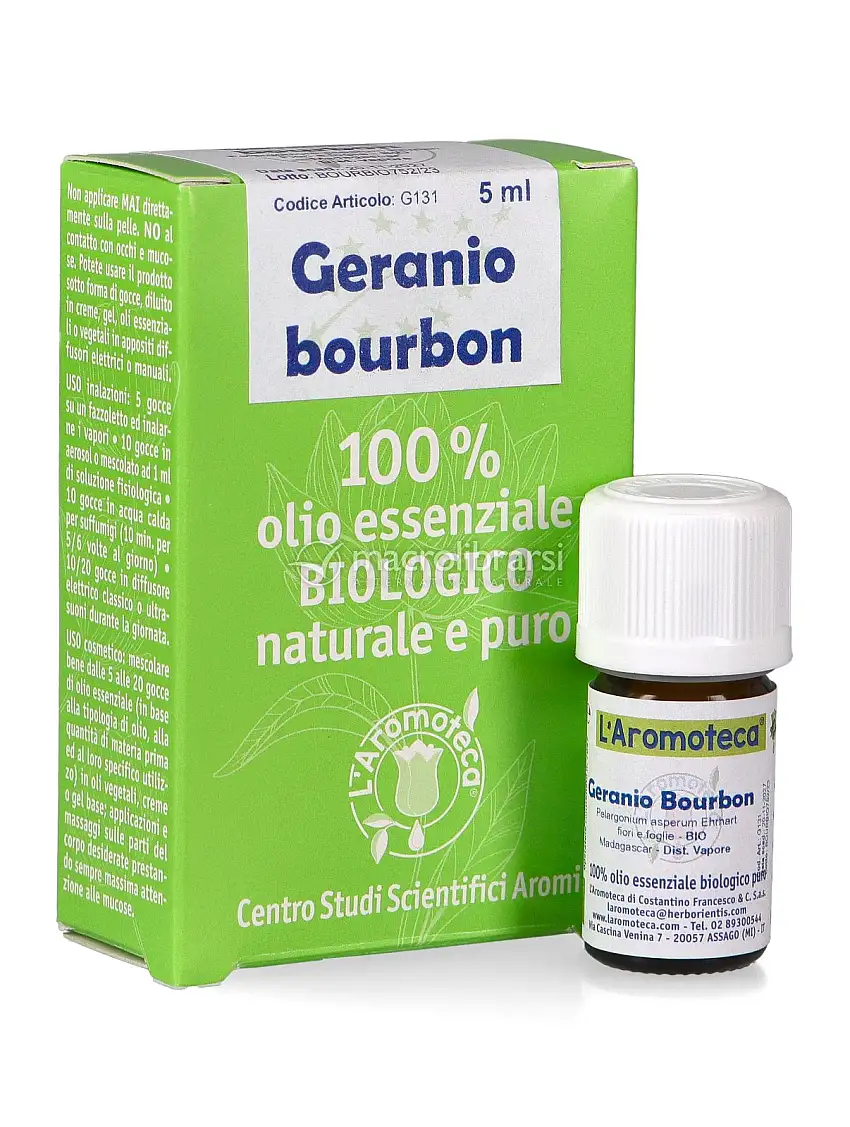 Geranio Bourbon - Olio Essenziale Bio