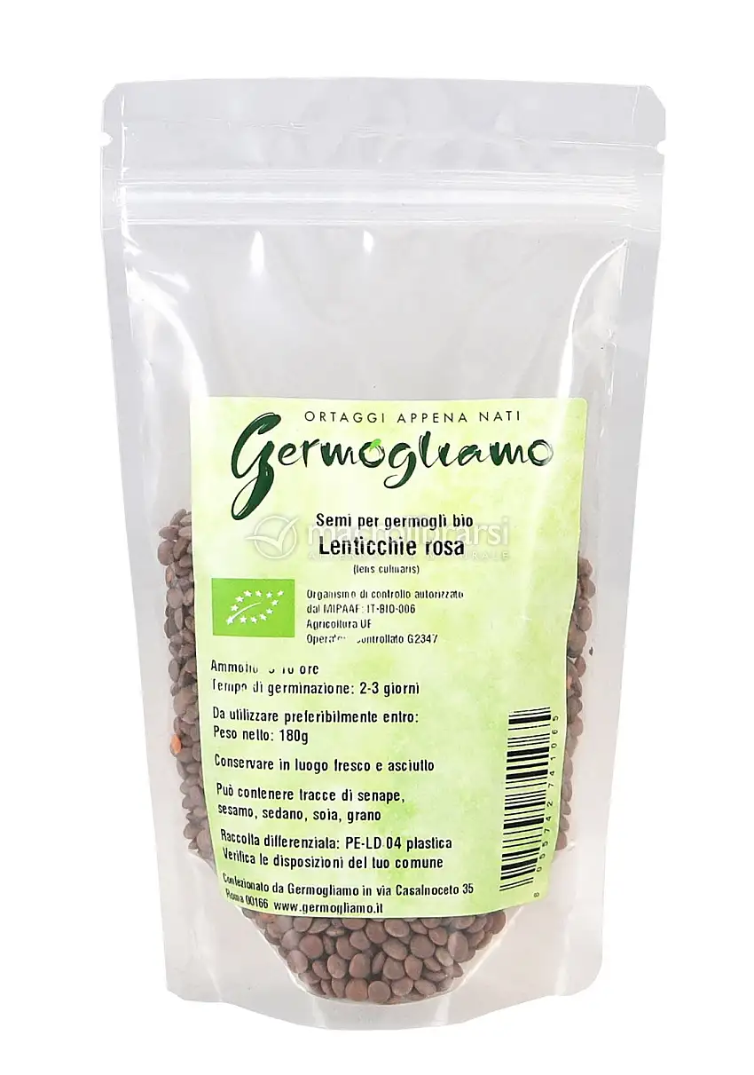 Germogli - Lenticchie rosa