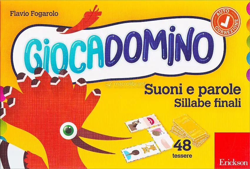 Giocadomino - Suoni e Parole - Sillabe Finali