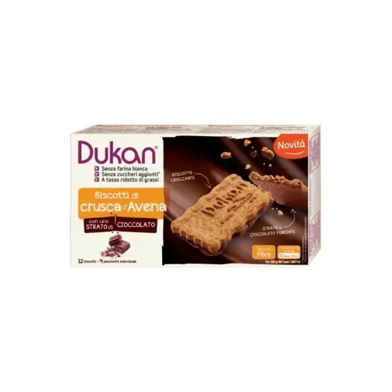 Dukan Gourmand - biscotti crusca e avena