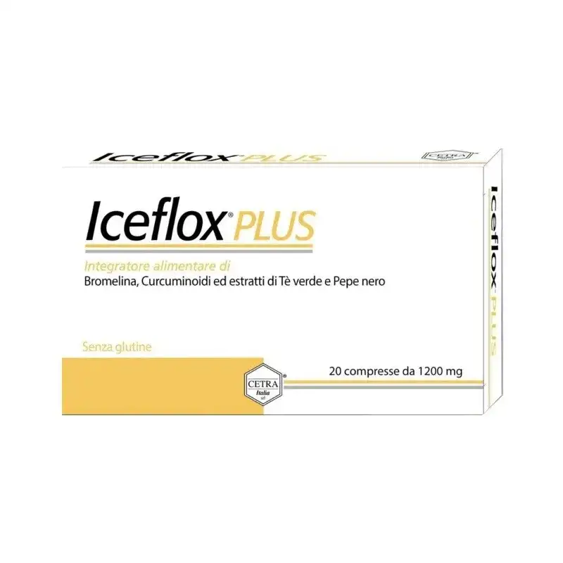 Iceflox plus 20 compresse - integratore drenante