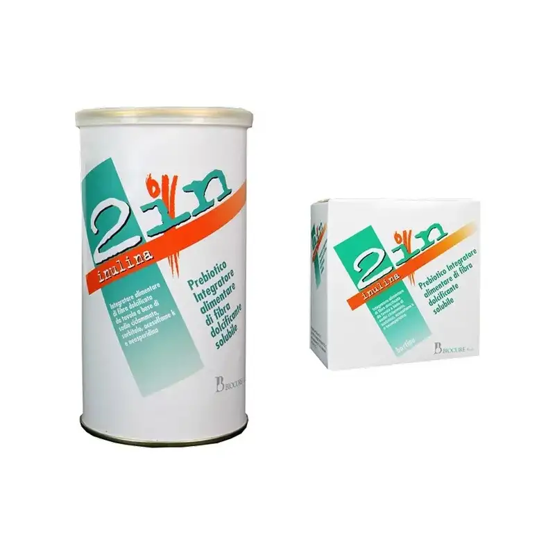 2in fibra+dolcificante 200 g - integratore per il transito intestinale
