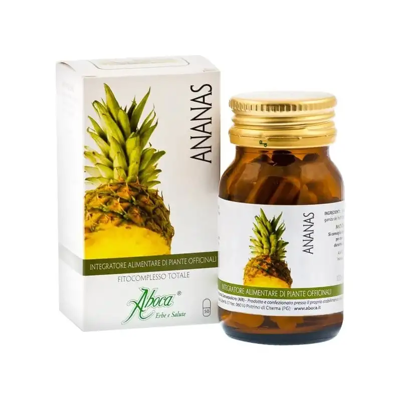 Aboca ananas fitocomplesso 50 opercoli - integratore anticellulite