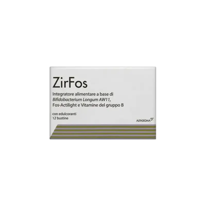 Zir fos 12 bustine - integratore per la flora batterica intestinale