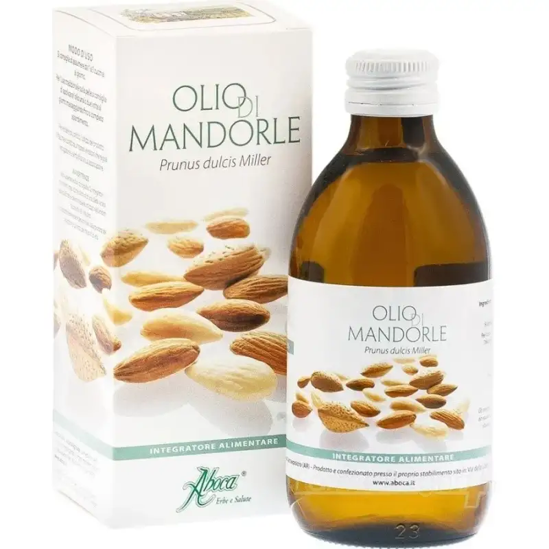 Aboca olio di mandorles dolci 250 ml - integratore per la pelle