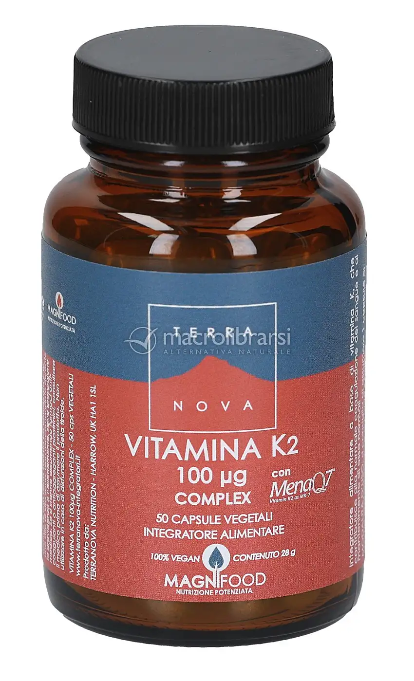 Integratore di Vitamina K2 (100 μg) - Complex