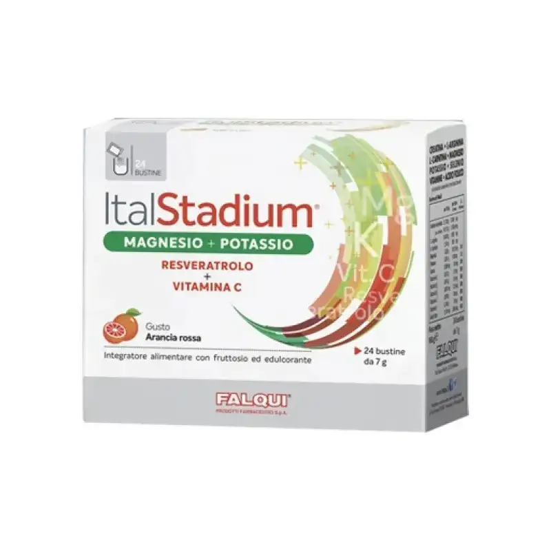 Falqui italstadium 24 bustine da 7 g - integratore multivitaminico