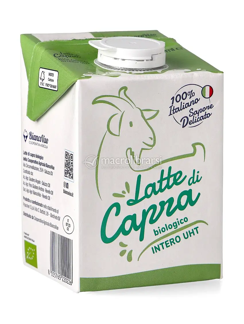 Latte di Capra Intero UHT Biologico