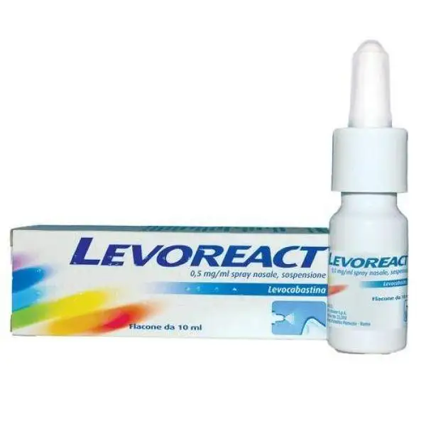 Levoreact Spray Nasale Per Allergie Stagionali 10ml