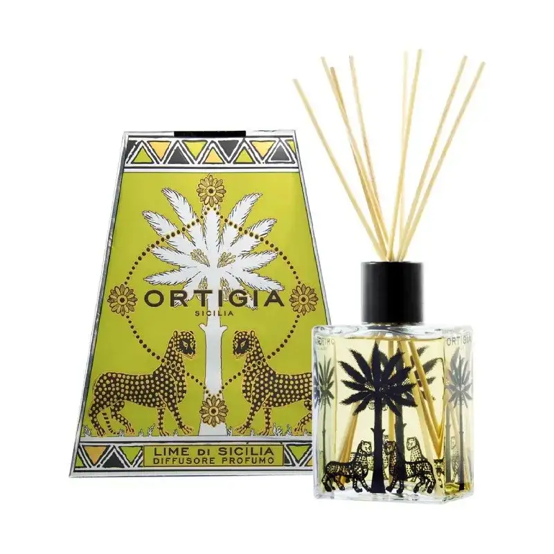 Ortigia Lime di sicilia - diffusore aromatico con bastoncini 200 ml