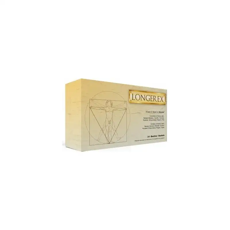 Longerex 30 bustine - integratore ad azione antinvecchiamento