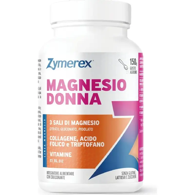 Zymerex magnesio donna 150 gr - integratore per il benessere della donna