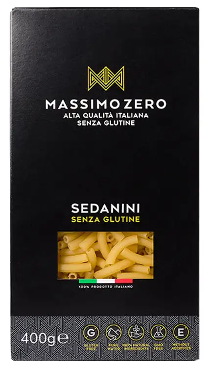 MASSIMO ZERO SEDANINI RIGATI 1 KG