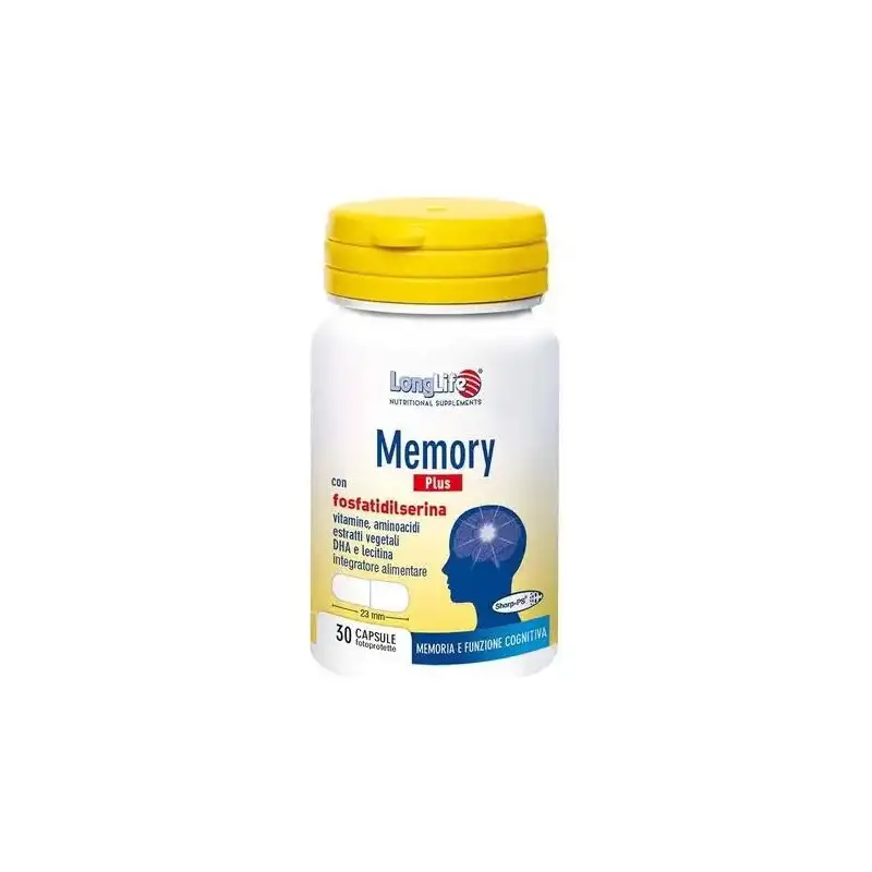 Longlife memory plus 30 capsule - integratore per la memoria