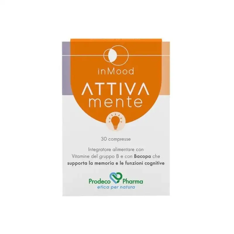 In mood - attivamente 30 compresse - integratore per la funzione cognitiva