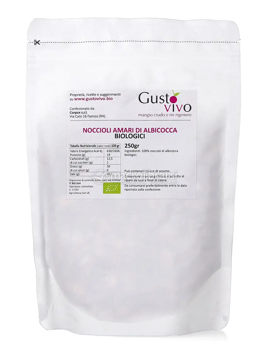 Noccioli Amari di Albicocca Biologici