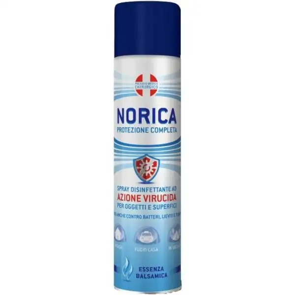 Norica Protezione Completa Spray Disinfettante Per Oggetti E Superfici 75ml