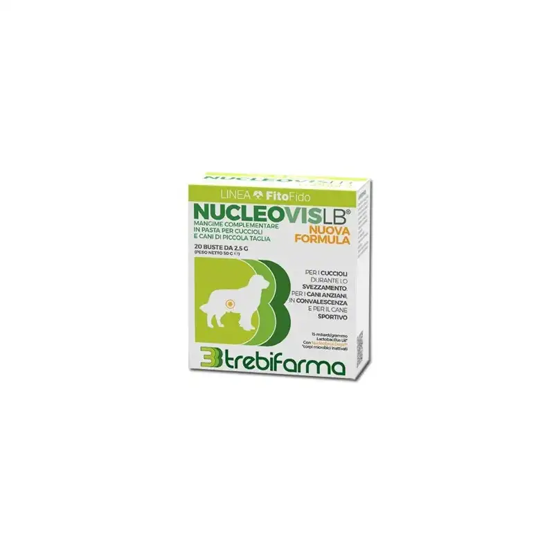 Trebifarma Nucleo vis lb pasta - mangime complementare 20 bustine