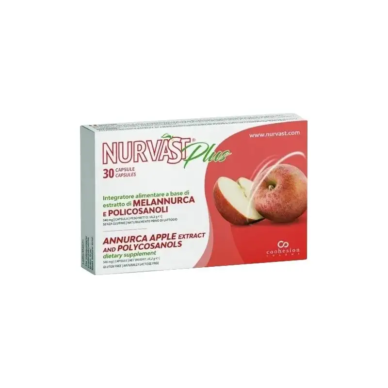 Nurvast plus 30 capsule - integratore per il colesterolo
