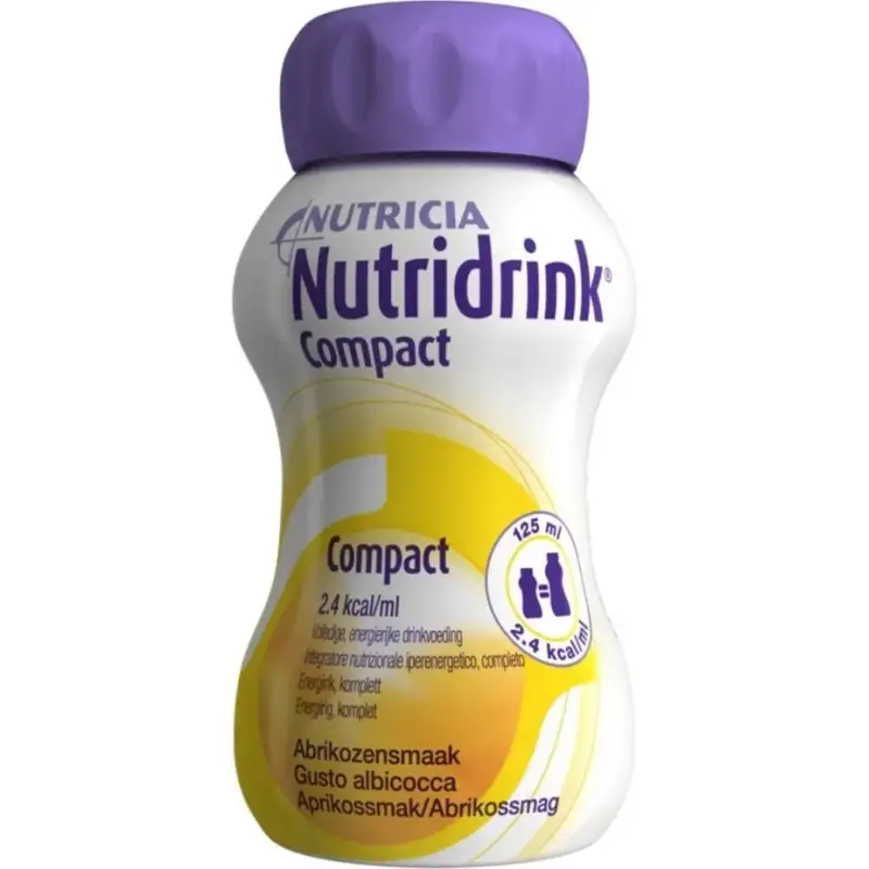 Nutricia Nutridrink compact 4x125 ml - albicocca