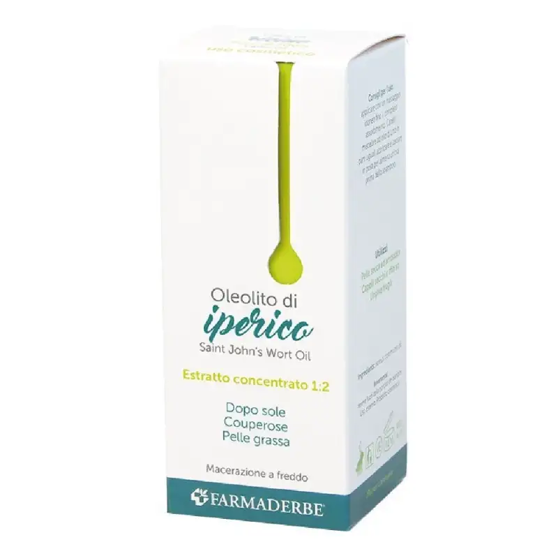 Farmaderbe Olio di iperico - olio corpo 100 ml