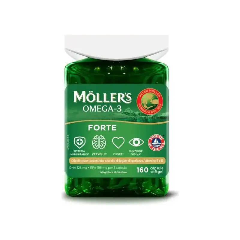 Omega-3 forte 160 capsule - integratore di dha