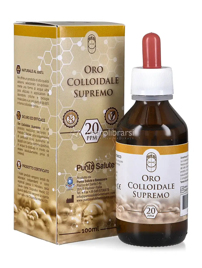 Oro Colloidale Supremo 20 ppm