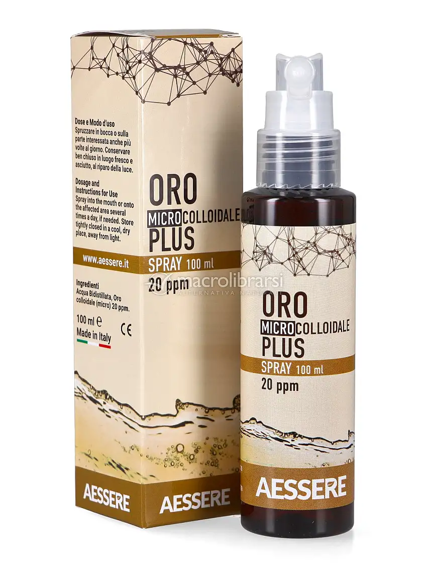 Oro MicroColloidale Plus - Spray 20 ppm
