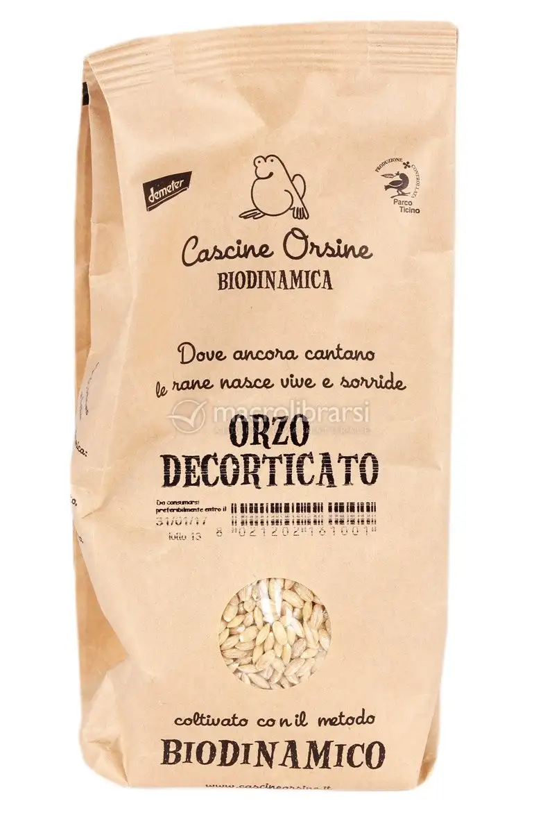 Orzo Decorticato Biodinamico