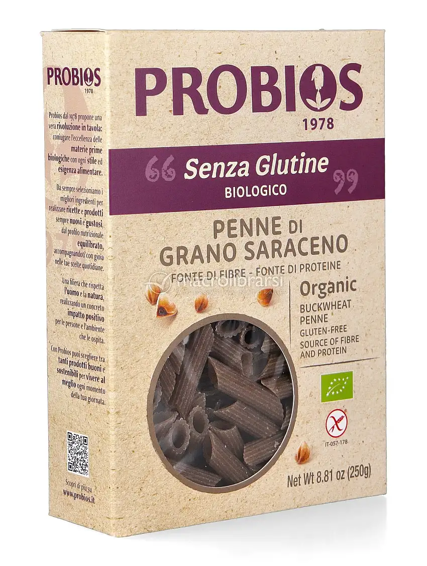 Penne di Grano Saraceno senza Glutine