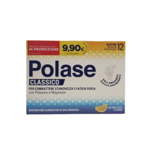 Polase Classico Limone 12 Bustine - Integratore contro la stanchezza