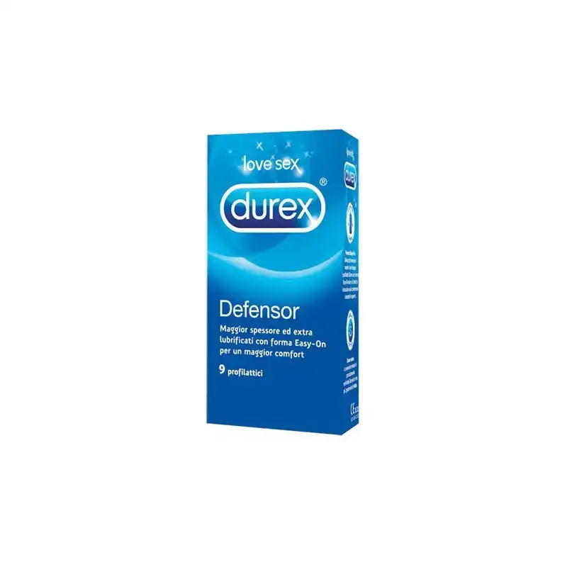 Durex preservativi defensor 9 pezzi
