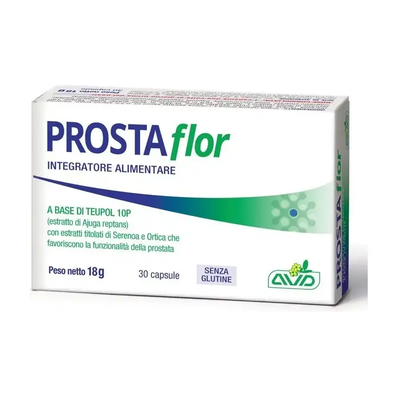 Prostaflor 30 capsule - integratore per la funzionalità prostatica