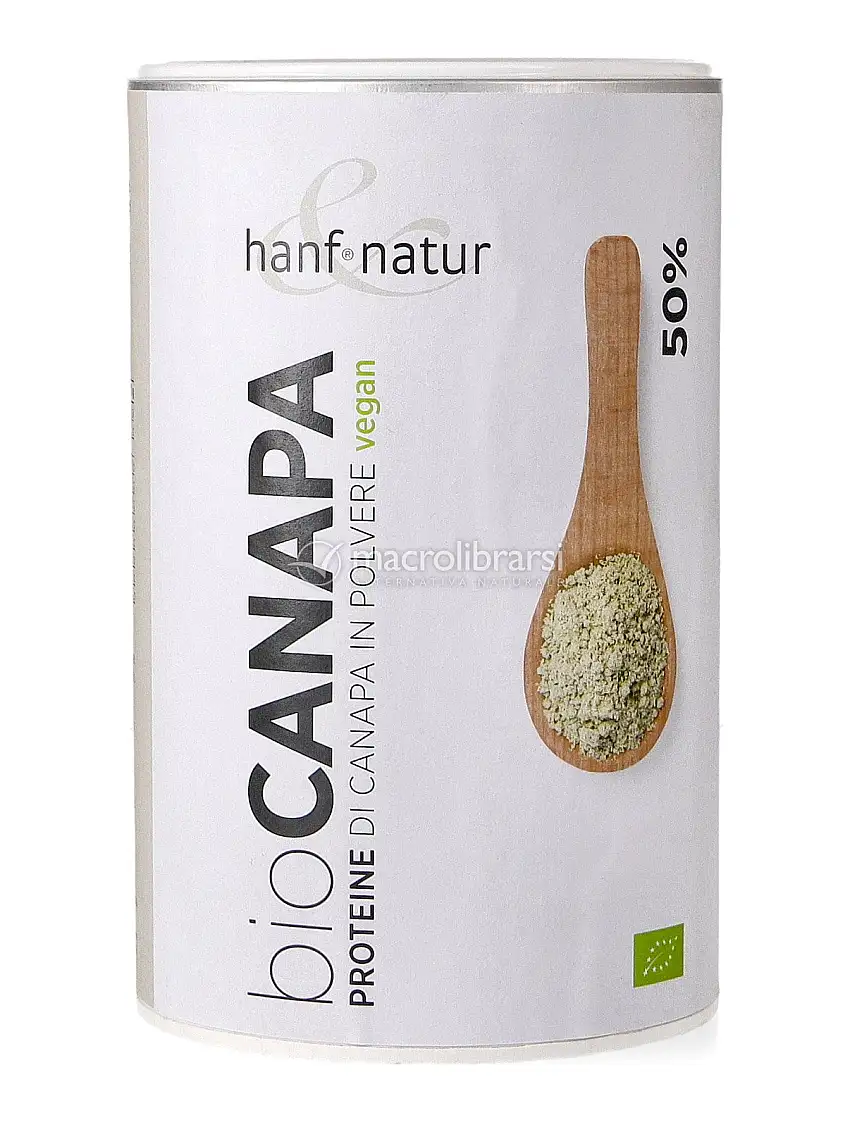 Proteine di Canapa in Polvere Bio