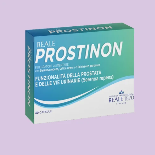 Reale 1870 Reale Prostinon 30 Capsule - Integratore alimentare per la funzionalità della prostata e delle vie urinarie