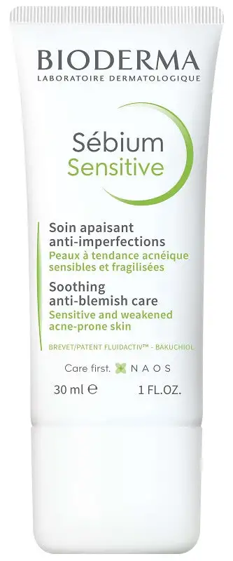 BIODERMA Sebium Sensitive Crema lenitiva anti imperfezioni pelle acneica 30 ML
